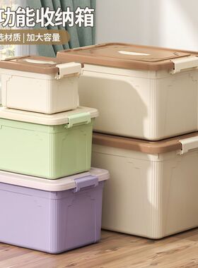 防晒袖套+加厚家用带盖收纳箱｜
