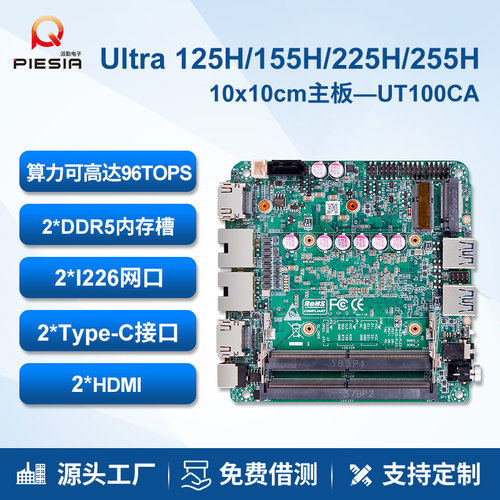 派勤工控主板Ultra125U155H