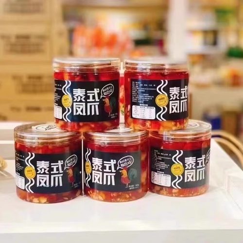 特价浙江美食泰式无骨鸡爪