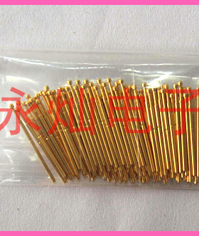 永灿电子：华荣探针测试针顶针弹簧针PA50-D1 长16管0.58头0.6