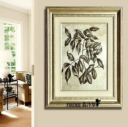 翡冷翠高品质手绘达尔文笔记装饰画 银色恋歌之惠特曼【草叶集】