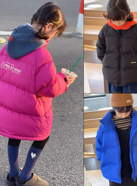 唐家品牌童装冬新款儿童90白鸭绒羽绒服中大童亲子装外套2252