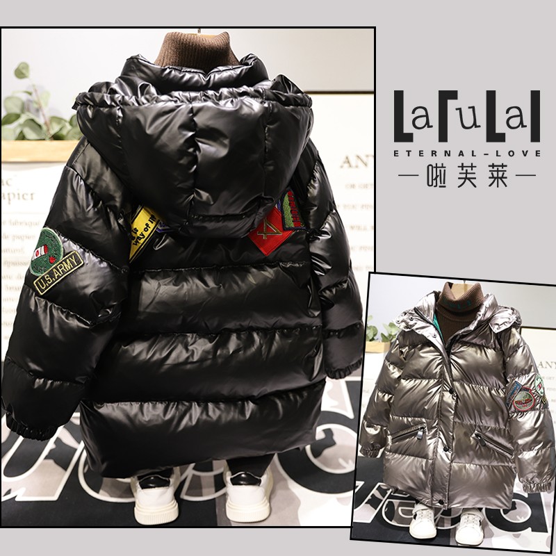 啦芙莱冬季新款90白鸭绒儿童洋气羽绒服男女童中长款外套潮8013,童装/婴儿装/亲子装,羽绒服,淘宝优惠券,粉丝福利购,淘宝优惠卷