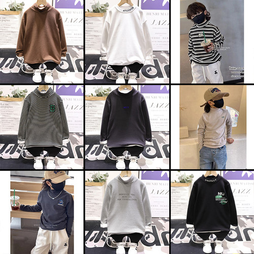 啦芙莱大E小e童装春秋款打底衫