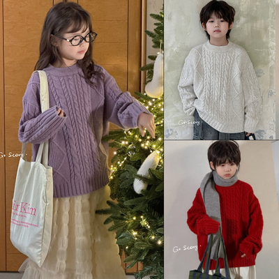 G＋儿童柔软羊绒衫毛衣针织衫