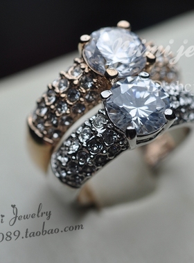 清货欧单镀金高端奥地利水晶奢华