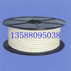 优质PTFE聚四氟乙烯盘根、四氟盘根6*6，8*8，10*10 价格按米算