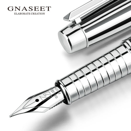 GNASEET非碳素商务金属钢笔高档