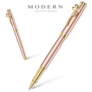 德国MODERN心型宝珠签字笔M355金属笔杆中性水笔礼盒订制刻字礼物