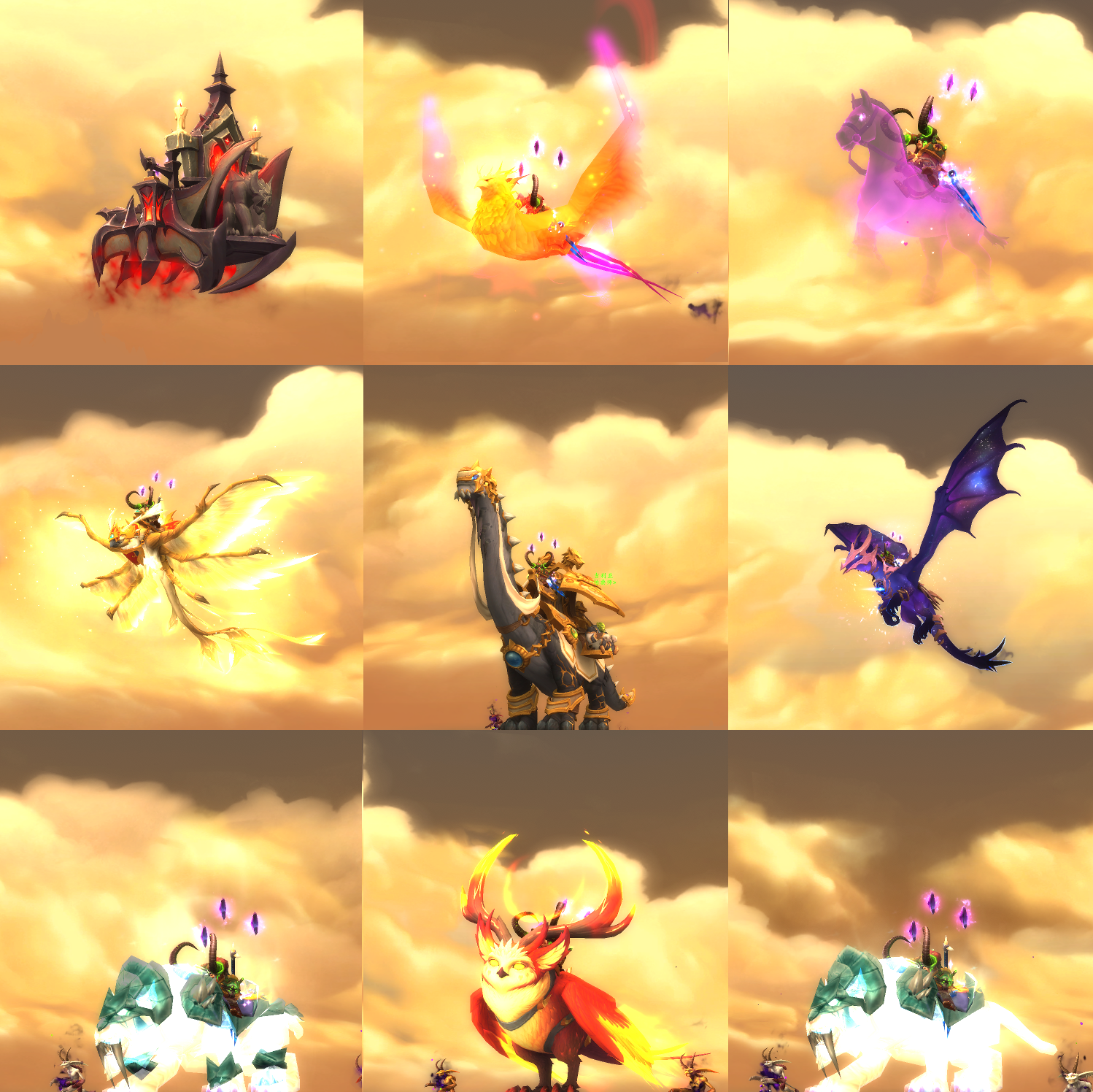 魔兽世界大小虎新雷龙289术士+290DK+281FS黄金挑战T3套辉煌暴君