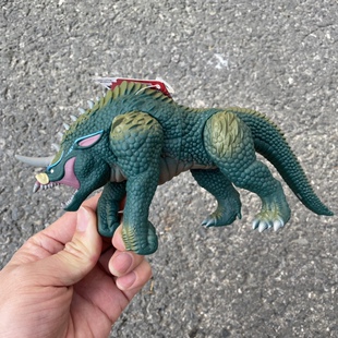 万代哥斯拉SP奇点动画版大软胶人偶萨伦迦怪兽体长约21cm