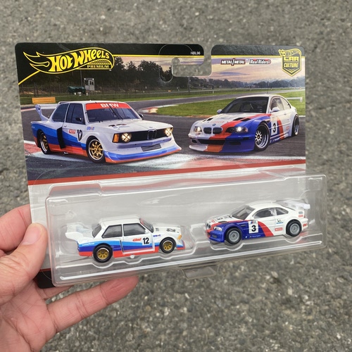 风火轮精品合金车汽车文化套装车宝马BMW 320 group 5 bmw M3GTR