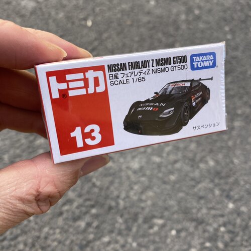 TOMY13红盒TOMICA多美卡合金车模日产尼桑GT500赛车跑车带尾翼