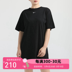 Nike/耐克 女装 休闲 短袖针织衫 运动生活 CJ2243-010