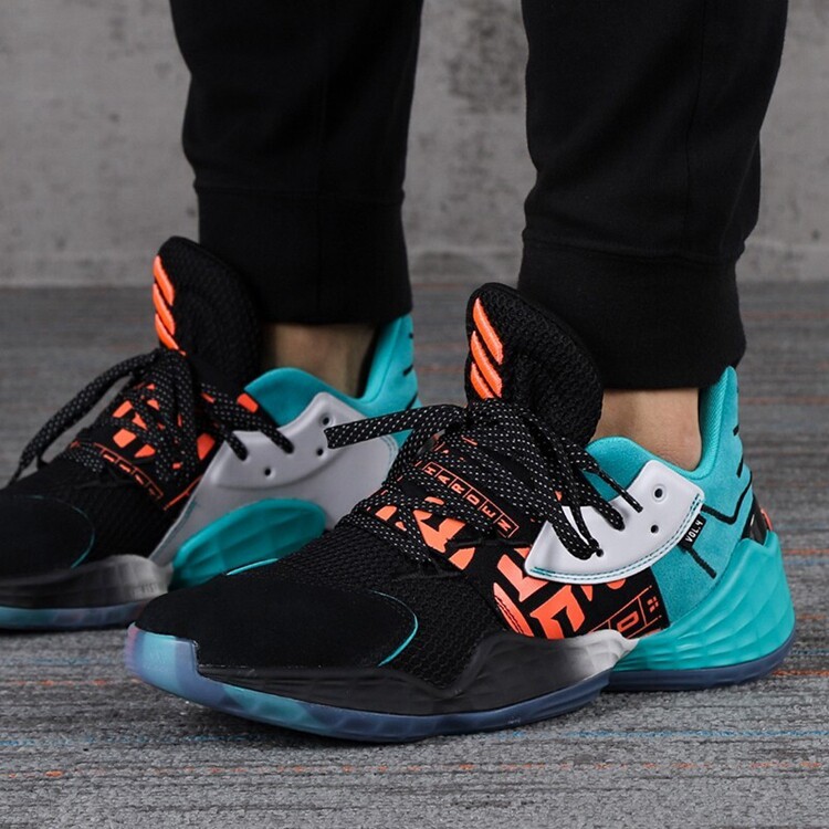 adidas阿迪达斯男鞋2021夏季新harden实战鞋 哈登4代篮球鞋eh1999