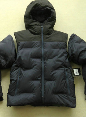 90%DOWN 10%FEATHER 800POWER FILL可脱卸袖厚实羽绒外套25112801