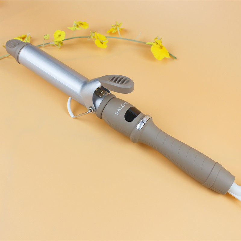 日本进口SALONIA卷发棒烫卷直发器两用夹板陶瓷不伤护发内扣造型