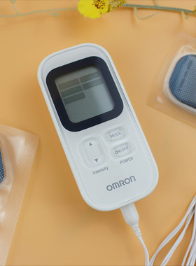 日本进口欧姆龙低周波按摩仪HV-F022/F021家用腰酸腿痛肩颈理疗器