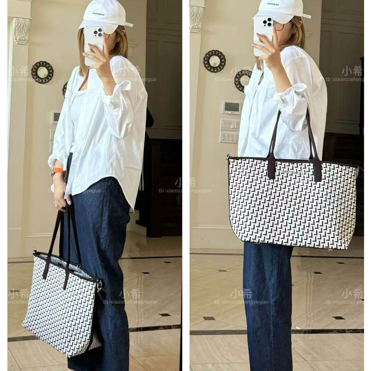lululemon代购 Classic Knit Tote Bag  瑜伽运动编制托特包图片