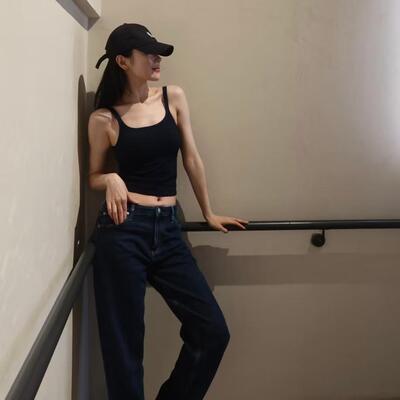 加拿大短款吊带美背运动瑜伽背心
