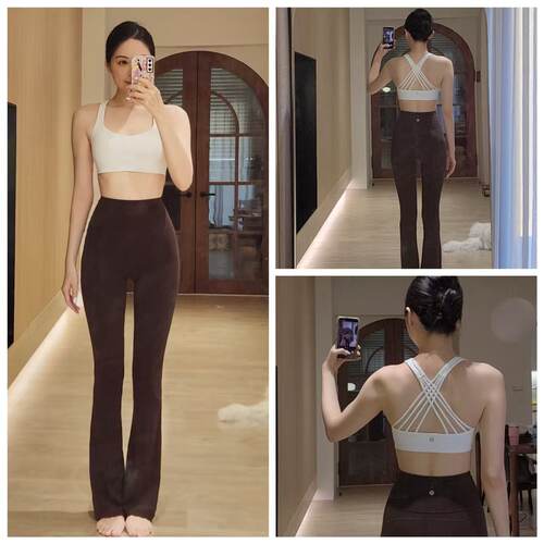lululemon代购 FlexyFlex Strappy Yoga Bra交叉运动瑜伽文胸美背