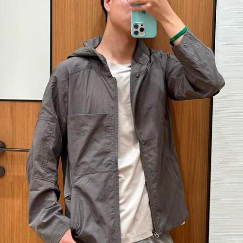 Lululemon Textured Full-Zip Hooded Jacket 男款全拉链连帽外套