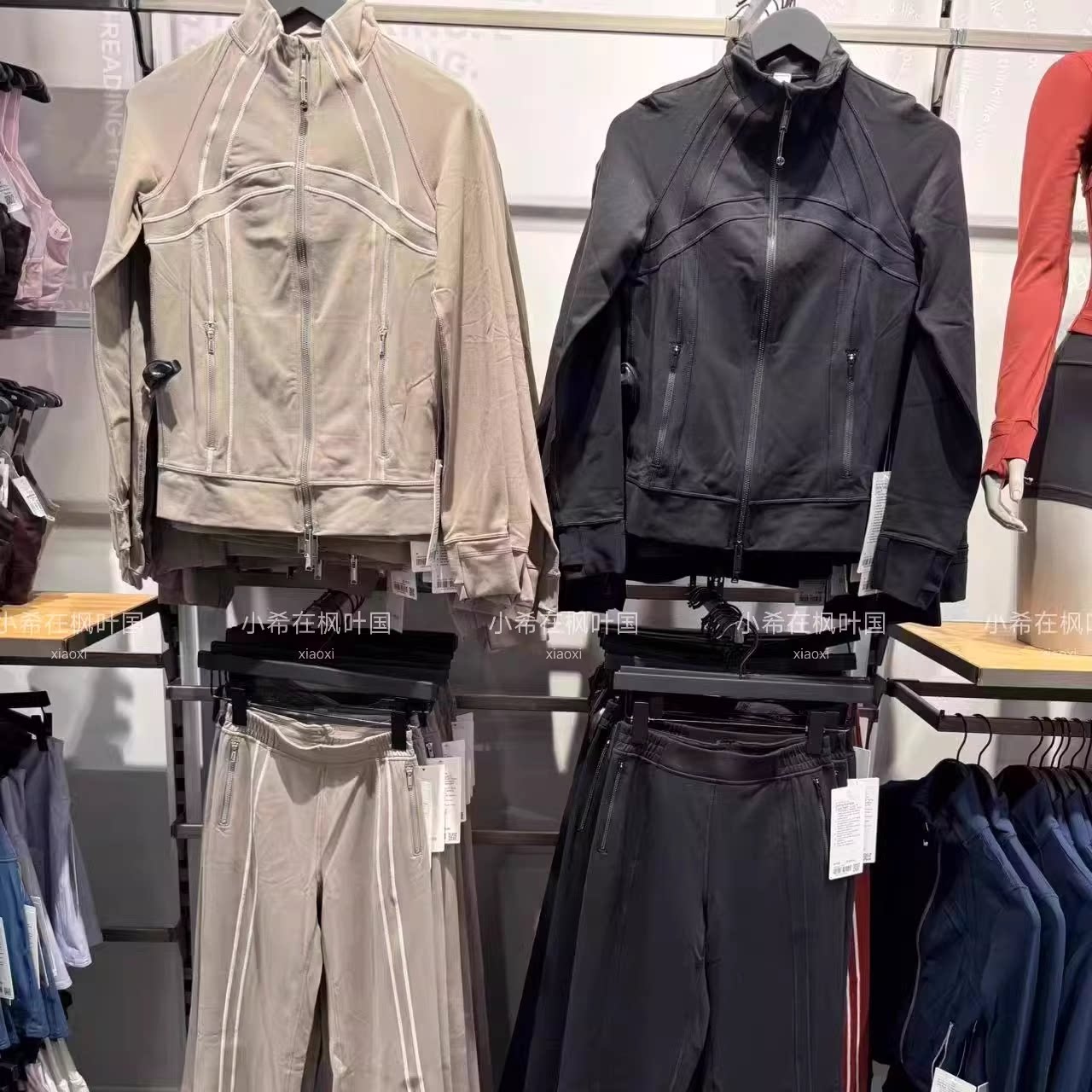 【国现】lululemon Define Track Luon 新版明线瑜伽运动休闲套装图片