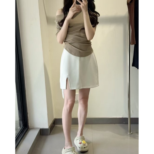 lululemon代购 Softstreme High-Rise Mini Skirt高腰A字开叉短裙