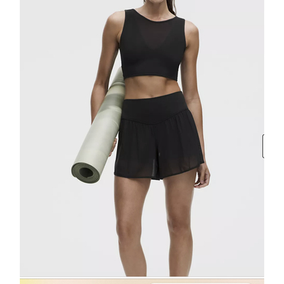 lululemon代购 Nulu and Mesh HR Studio Short 3.5