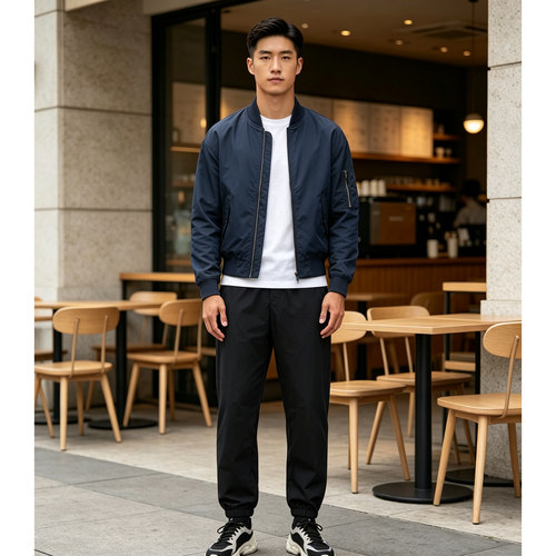 lululemon代购 Nylon Relaxed Track Pant 男士宽松休闲束脚长裤