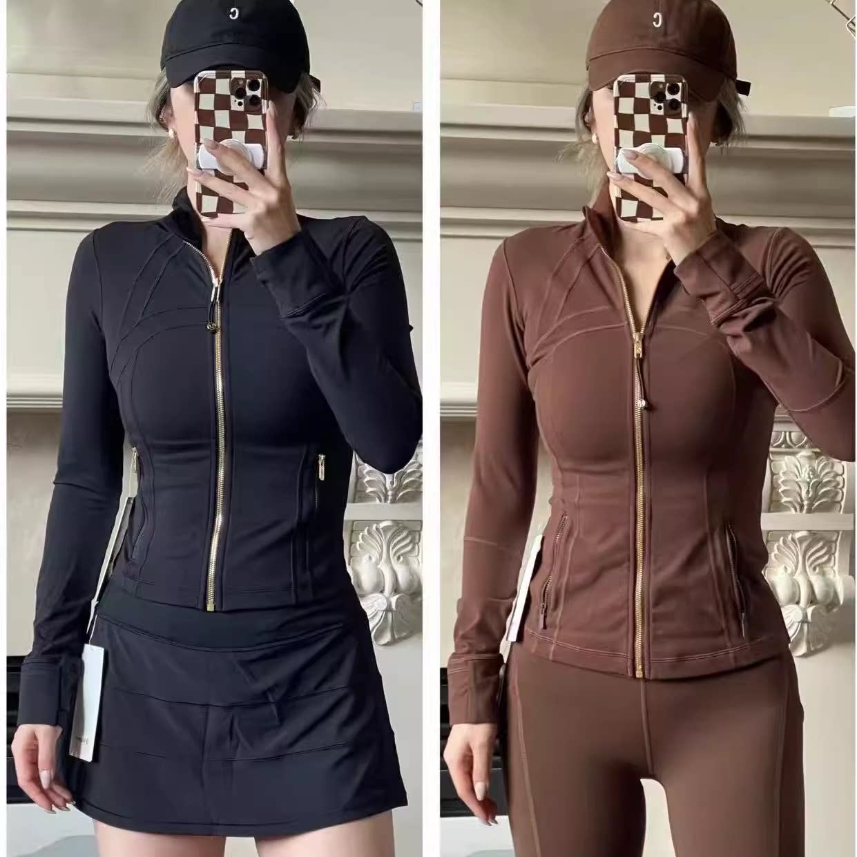 【国现】lululemon Define Jacket 经典瑜伽修身夹克上衣运动外套 - 实物图