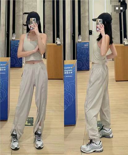 lululemon代购 Tear-Away Mid-Rise Track Pant 运动长裤