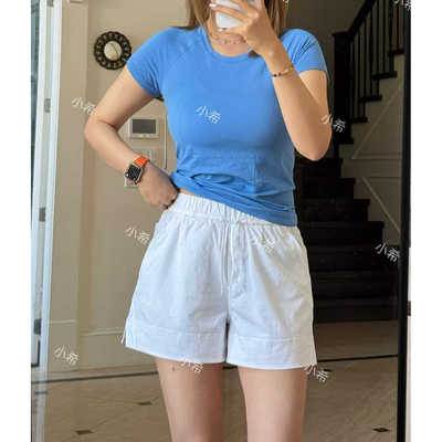 lululemon代购 Cinchable Waist HR Woven Short 3.5瑜伽休闲短裤