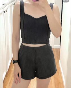 【国现】lululemon Ribbed Softstreme Sweetheart螺纹心形小背心