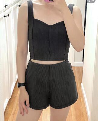【国现】lululemon Ribbed Softstreme Sweetheart螺纹心形小背心