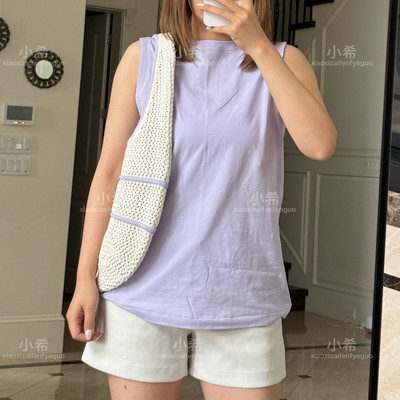 lululemon代购 All Yours Organic Cotton Tank 宽松有机棉背心