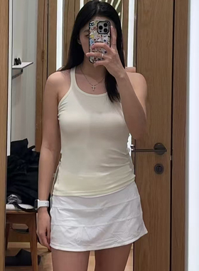 lululemon代购 Hold Tight Crewneck Tank莫代尔弹性修身瑜伽背心