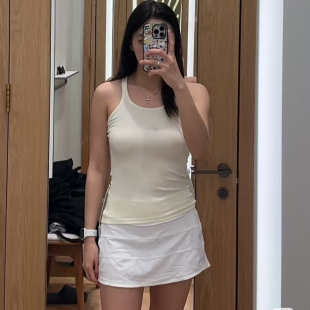 lululemon代购 Hold Tight Crewneck Tank莫代尔弹性修身瑜伽背心