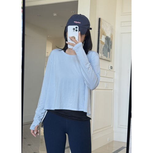 现lululemon代购 Modal Relaxed-Fit Lounge 莫代尔宽松休闲长袖