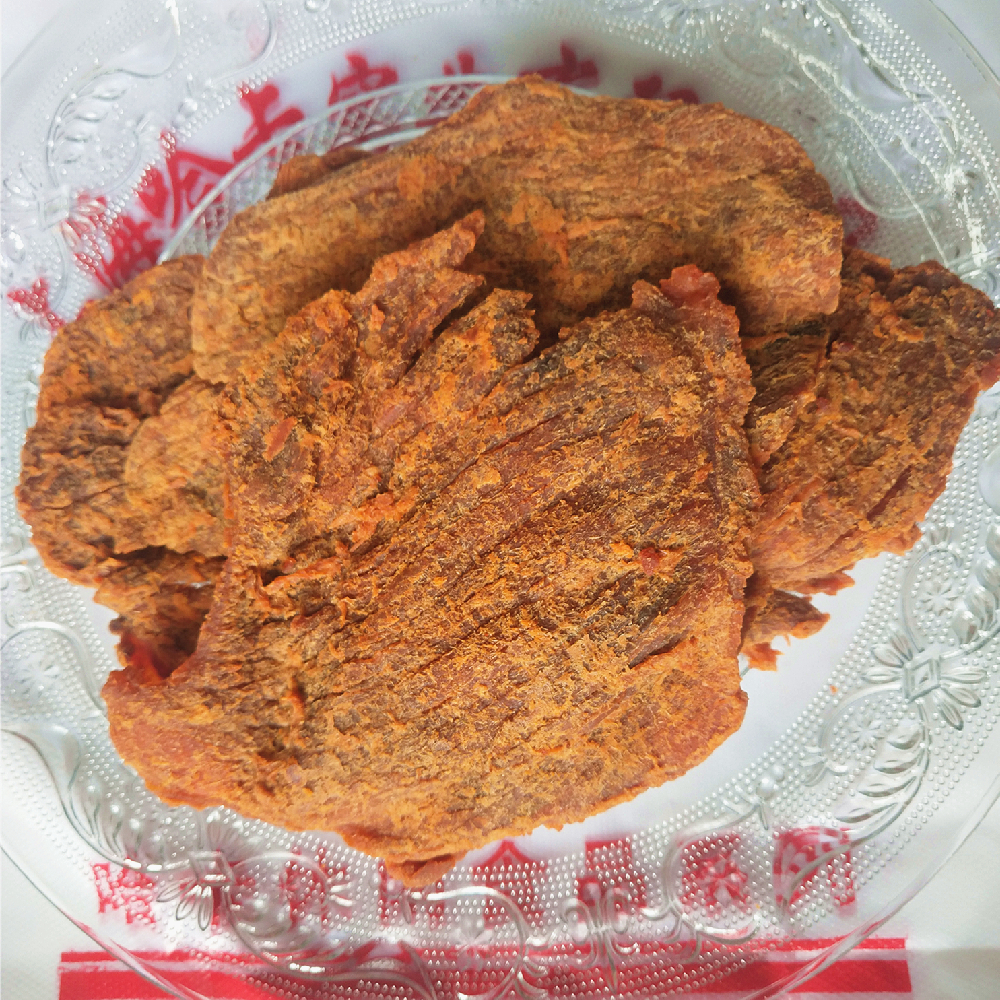 上海哈卡 原味猪肉脯肉干 沙嗲五香香辣味浓郁好吃三阳店城隍庙店