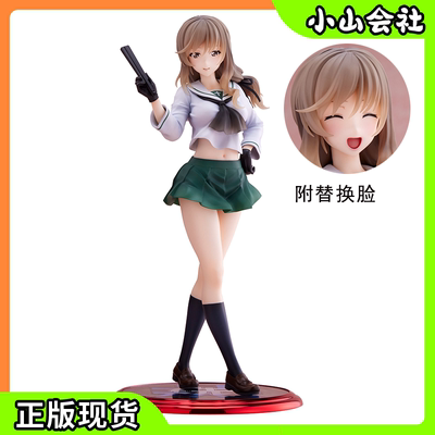 少女与战车岛田千代大洗女子手办