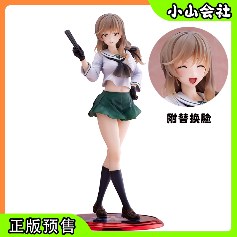 现货 wave 少女与战车 岛田千代 大洗女子 手办