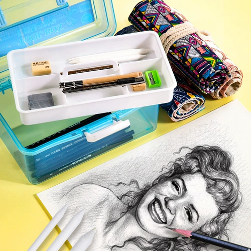 Карандаш, художественный комплект, подходит для начинающих