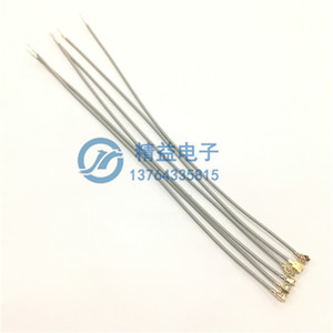 IPX (IPEX,UFL)单头跳线50欧1.13线 (50-0.8)灰色15cm