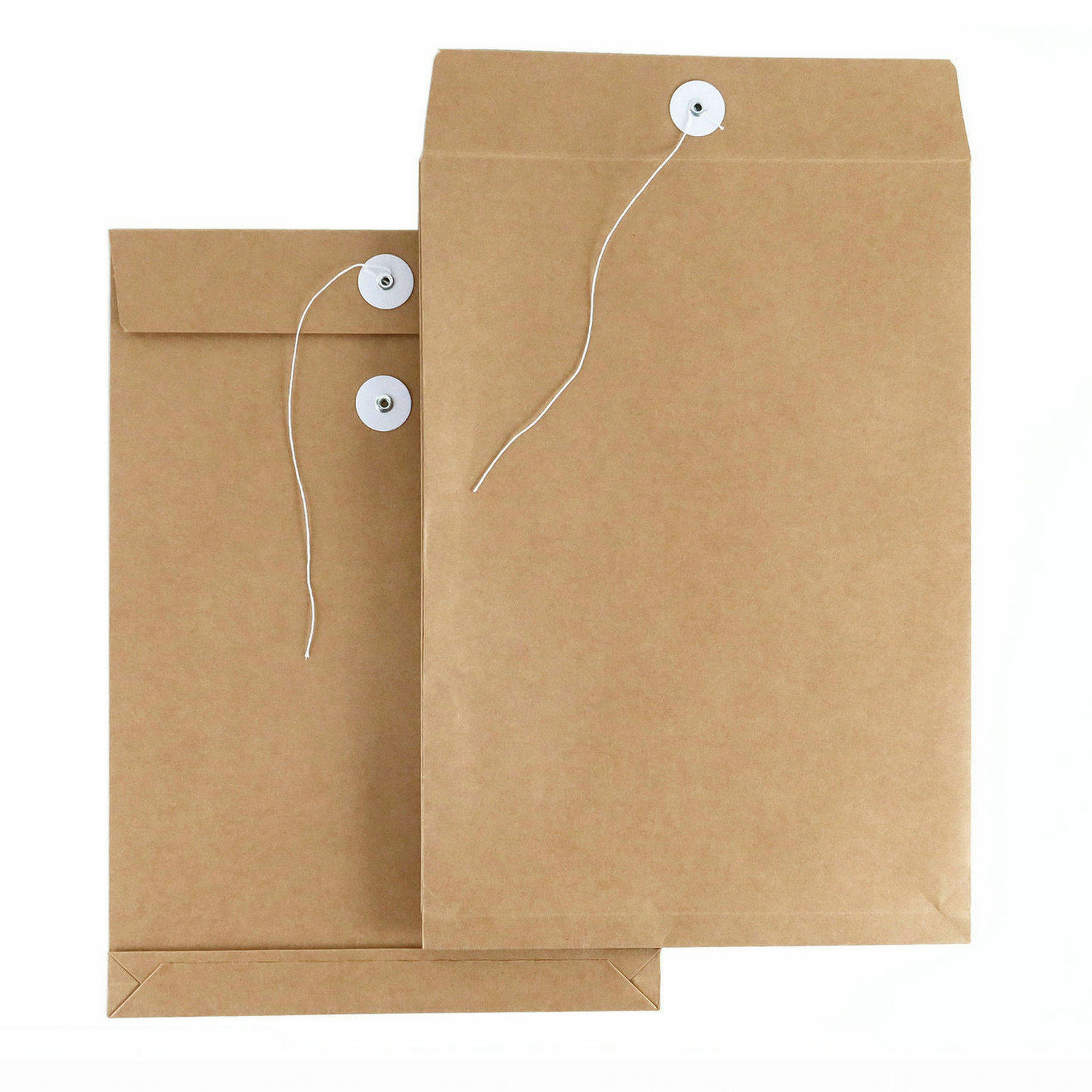 无字档案袋a4空白档案袋空白牛皮纸档案袋标书密封袋文件袋牛皮纸