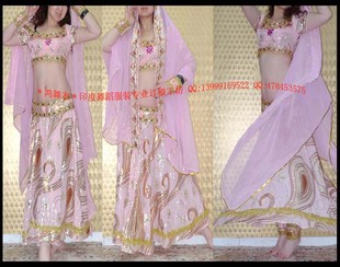 鸿舞衣印度11舞蹈服装 出租100 印度服装