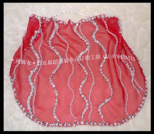 面纱 肚皮舞精品纯手工 鸿舞衣 饰品009