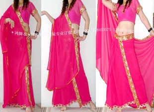 民族服装 演出服装 印度舞 印度服装 鸿舞衣印度35舞蹈服装