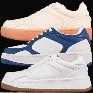 新款潮流厚底板鞋拼色运动鞋百搭男鞋休闲增高女鞋复古潮流情侣鞋