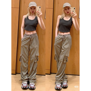 现货 lululemon Dance Studio Relaxed-Fit MR Cargo Pant 工装裤